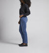 Vivie High Rise Straight Leg Pull-On Jeans, , hi-res image number 2