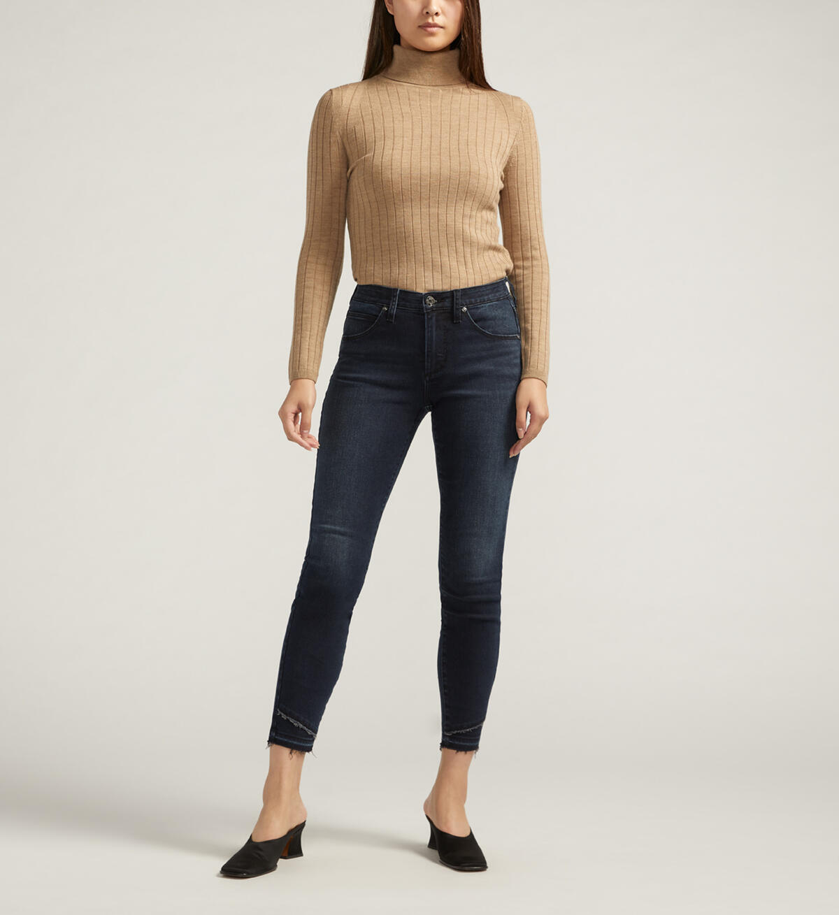 Cecilia Mid Rise Skinny Jeans, Bastille Blue, hi-res image number 0