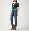 Ruby Mid Rise Straight Leg Jeans, Jardin Blue, hi-res image number 2