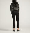 Cassie Mid Rise Slim Straight Leg Ponte Pants, Black, hi-res image number 1