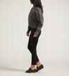 Cassie Mid Rise Slim Straight Leg Ponte Pants, Black, hi-res image number 2