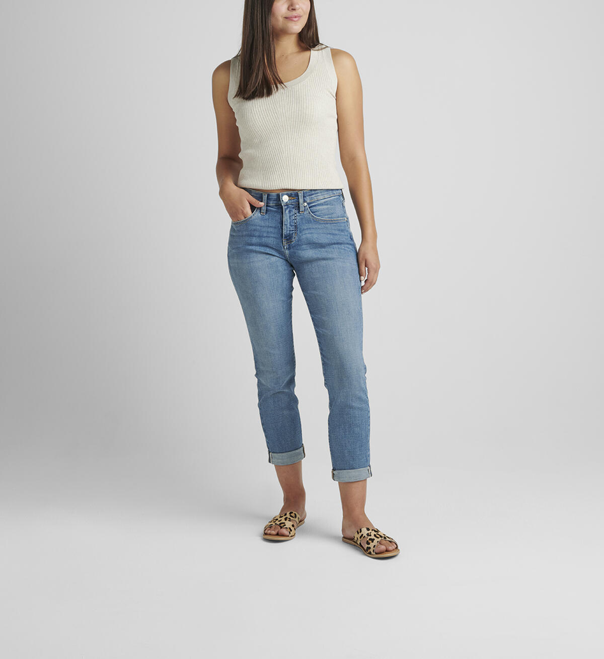 Carter Mid Rise Girlfriend Jeans, , hi-res image number 0