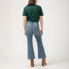 Kait Mid Rise Kick Flare Leg Jeans, Parisian Blue, hi-res image number 1