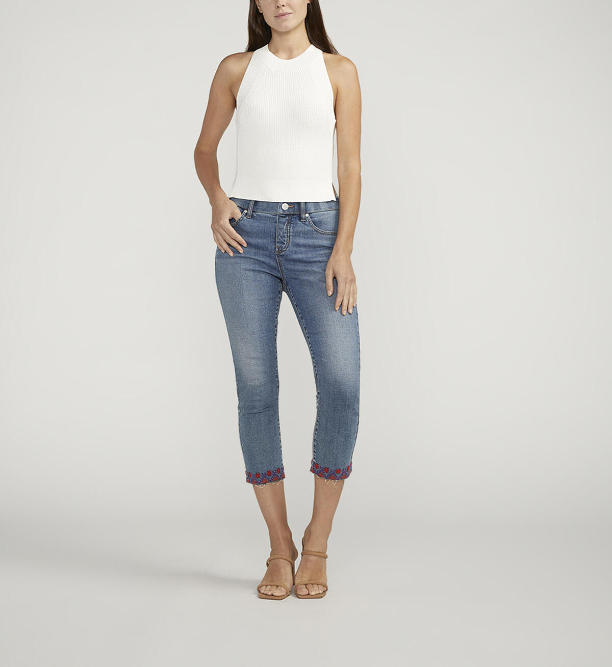 Maya Mid Rise Capris, , hi-res image number 0