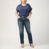 Eloise Mid Rise Bootcut  Jeans Plus Size, Rosier Blue, hi-res image number 0