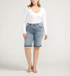 Cecilia Mid Rise Bermuda Shorts Plus Size, , hi-res image number 0