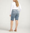 Cecilia Mid Rise Bermuda Shorts Plus Size, , hi-res image number 1