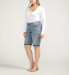 Cecilia Mid Rise Bermuda Shorts Plus Size, , hi-res image number 2