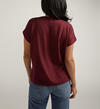 Drapey Luxe Tee, Windsor Wine, hi-res image number 3